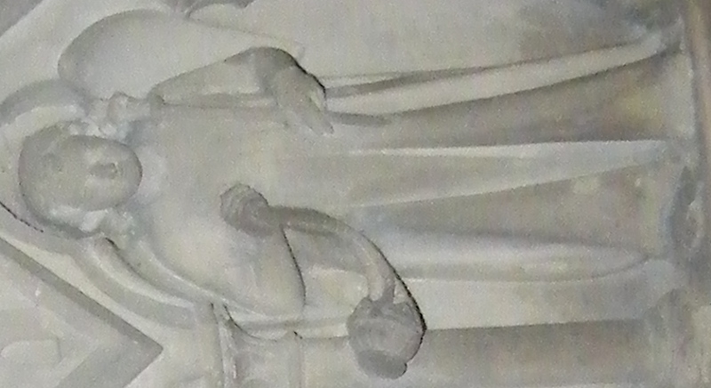 France Paris - St Denis Philippe de France 1235 mourner 5